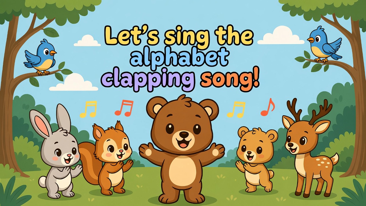 Alphabet Clapping Song | Kids Alphabet Songs | Tiny Tails